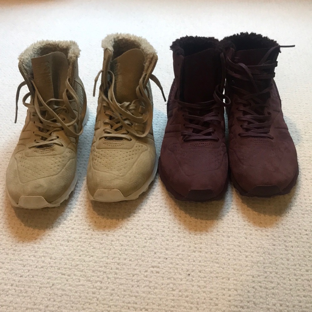 New balance sneaker boots